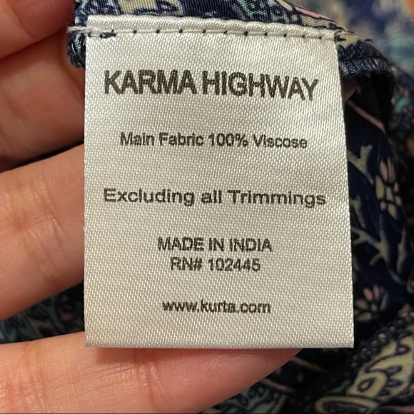 Karma Highway Maxi dress One Size - Picture 15 of 16